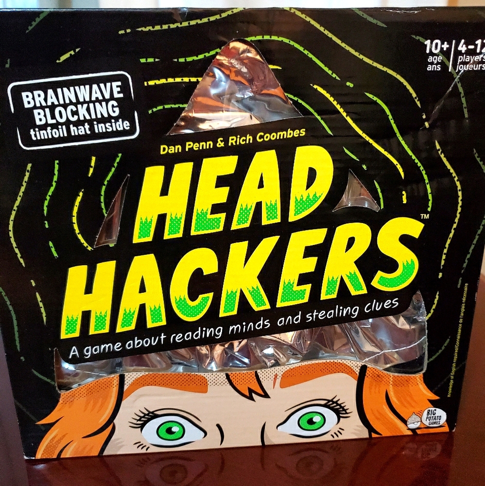 NWT Head Hackers Boardgame